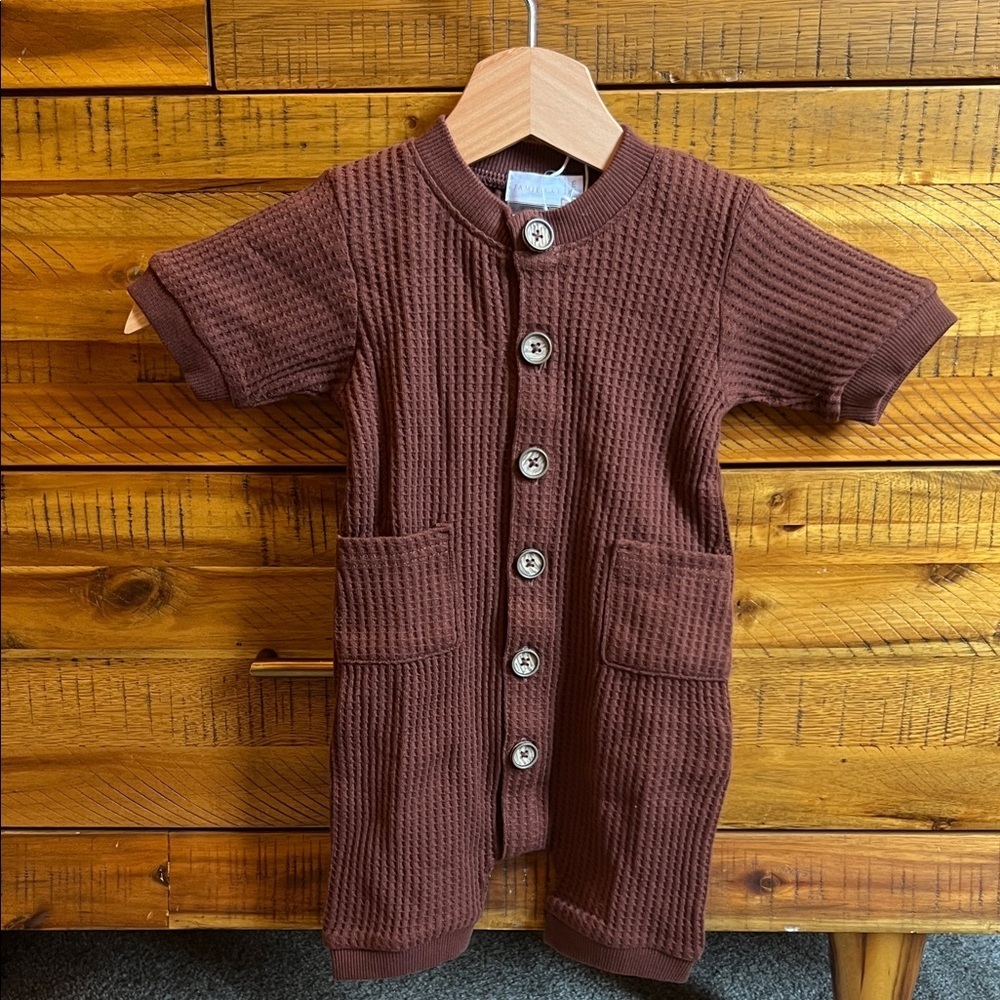 NWT Jamie Kay Organic Cotton Waffle Logan Onepiece